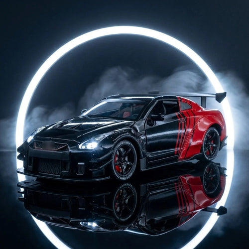 Mistwerks JDM Widebody 1:24 model in red and black