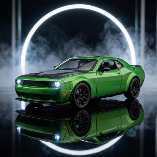 Mistwerks Muscle Coupe 1:24 model in green