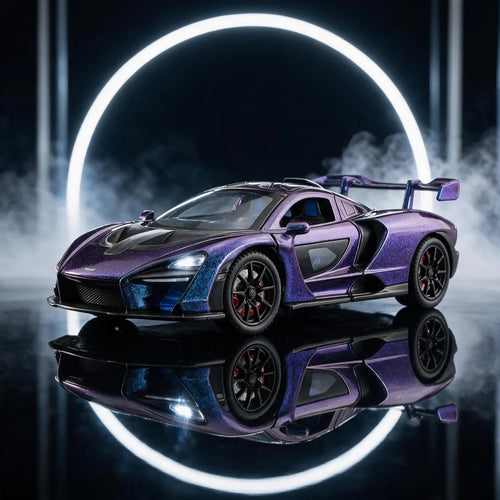 Mistwerks Track Hypercar 1:24 model in purple